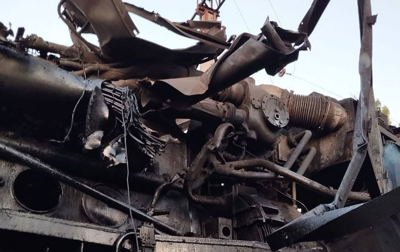 Обстріл Одеси: ворог вночі пошкодив залізничну інфраструктуру (фото)